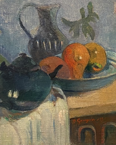 Paul Gauguin 1848-1903. Still Life, 1899. Oil on canvas.  The Israel Museum Jerusalem. Photo Dan Daniel