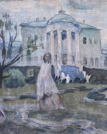 Viktor Borisov-Musatov (1870-1905). Shadows. 1903. Tempera on canvas. State Tretyakov gallery, Moscow.