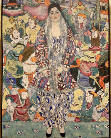 Gustav Klimt 1862-1918. Friederike Maria Beer. Oil on canvas. Tel Aviv Museum of Art.