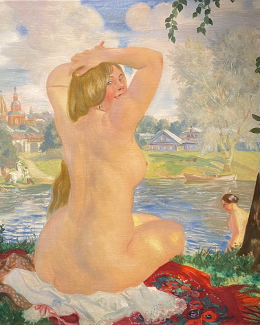 Boris Kustodiev. Bather. 1921. Russian museum SPb.