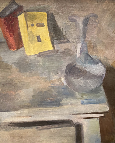 Robert Falk. Still life with a decanter. 1920. Museum of Local Lore and Art, Tula.