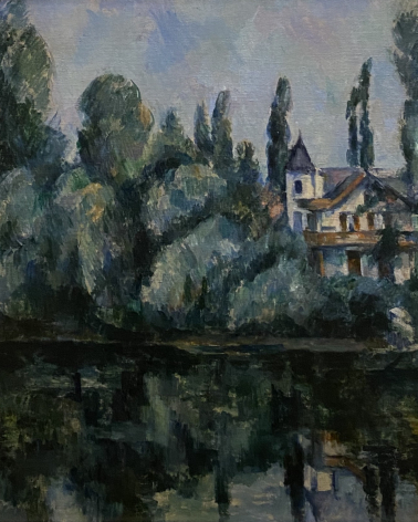 Paul Cézanne. Banks of the Marne, 1888. Hermitage SPb.