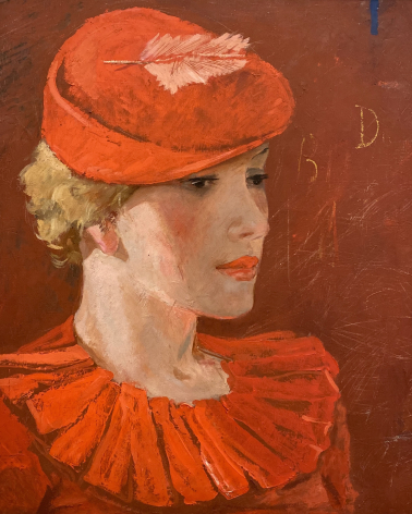 Alexander Deineka. Parisian Woman. 1935. Russian museum SPb. Photo Dan Daniel