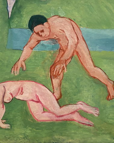 Henri Matisse. Nimph and Satyr. 1908-1909. Hermitage SPb