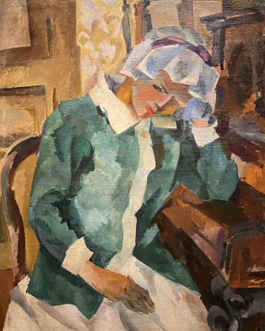 Robert Falk. At the piano. 1917. National art gallery of Armenia.