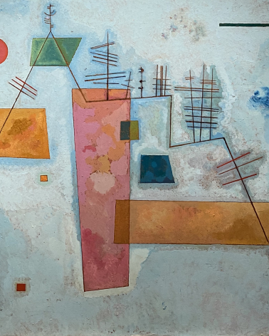 Wassily Kandinsky. Angular structure. 1930.  Pushkin State Museum of Fine Arts. Moscow