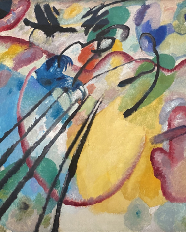 Wassily Kandinsky. Improvisation 26. Rowing. 1912. Lenbachhaus, Munich