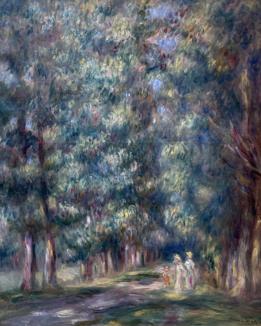 Pierre-August Renoir. 1841-1919. Promenade. 1910. Musée Renoir. Nice. Photo: Dan