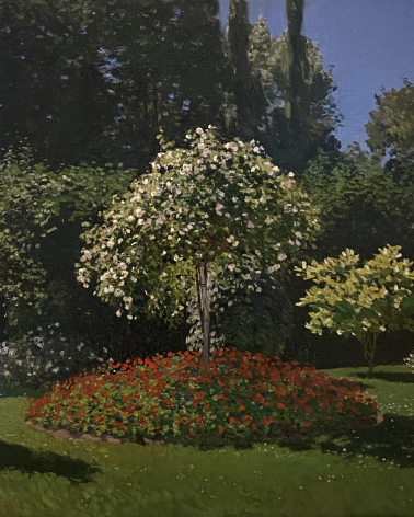 Claude Monet. Lady in the Garden. 1867. Hermitage SPb