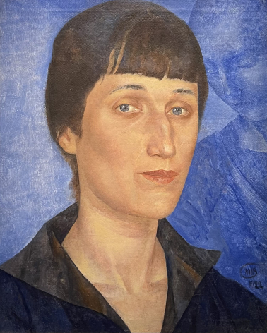 Kuzma Petrov-Vodkin. Portrait of Anna Achmatova. 1922. Russian museum SPb. Photo Dan