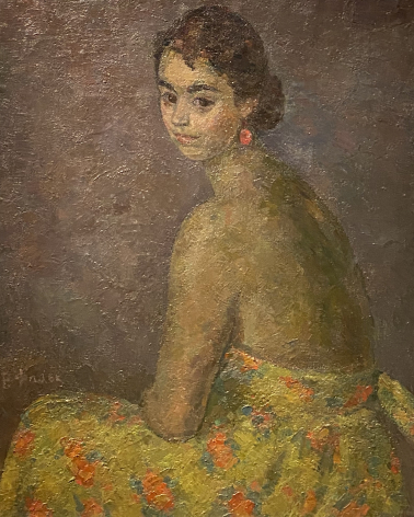 Robert Falk. Portrait of Olga Severtseva. 1950-1951. Collection of Olga Severtseva, Moscow.