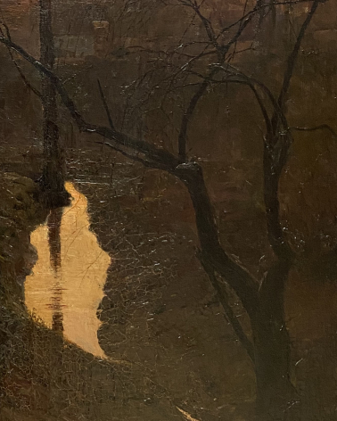 Richard Riemerschmid.(1868-1957). Abendhimmel, 1893. Lenbachhaus.  München. Photo: Dan