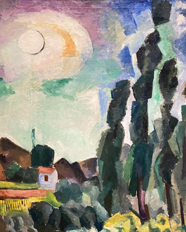 Robert Falk. Sun. Crimea. Kozy. 1916. STG. Moscow.