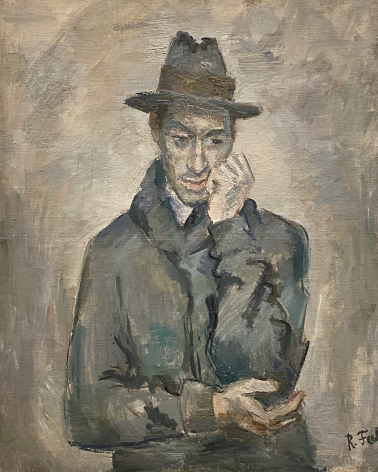 Robert Falk. Portrait of the artist Abram Minchin. 1931. Penza Regional Art Gallery named after K.A. Savitsky.